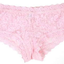 Hanky Panky Signature Lace Boy Short- Bliss Pink