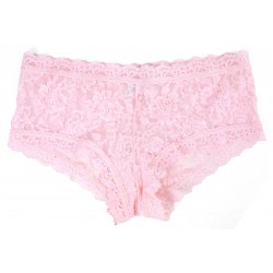 Hanky Panky Signature Lace Boy Short- Bliss Pink