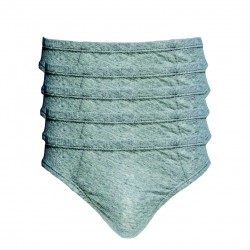 Monotone Travel Pack Cotton Disposible Briefs 5pcs Pack