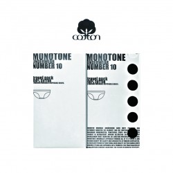 Monotone Travel Pack Cotton Disposible Briefs 5pcs Pack
