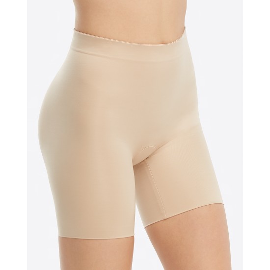 Spanx Suit You Fancy Booty Booster Mid-Thigh- Natural Glam