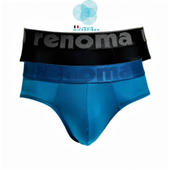 Renoma Electric Microfiber Mini Briefs (2 in 1) Assorted Colours