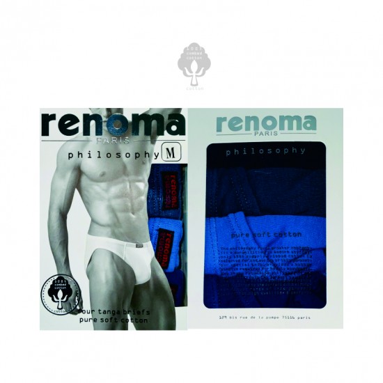 Renoma Philosopy Tanga Briefs 4pcs (Assorted colour)