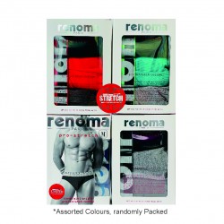 Renoma Cotton Stretch Briefs, 3pcs.