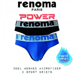 Renoma POWER Sport Mini Briefs 2pcs