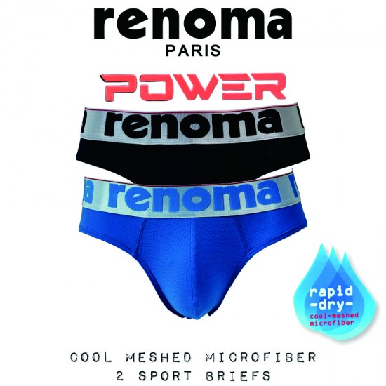 Renoma POWER Sport Mini Briefs 2pcs