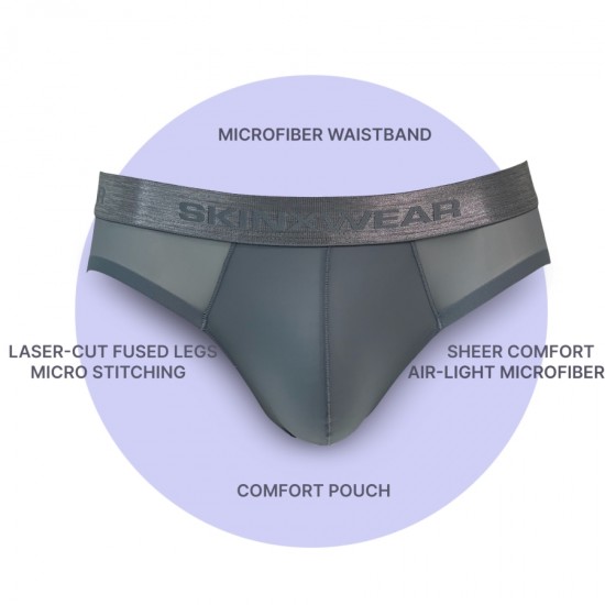 Skinxwear NUDE Mini Briefs 2pcs