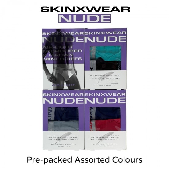 Skinxwear NUDE Mini Briefs 2pcs