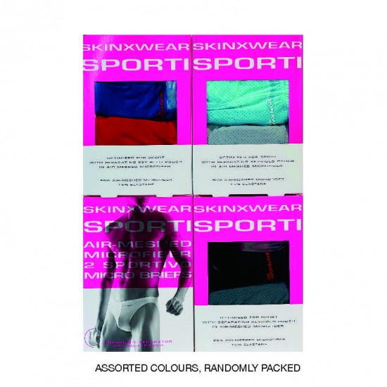 Skinxwear Sporti Italian Micro, 2pc (Assorted Colour)