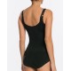 Spanx OnCore Open-Bust Bodysuit - Very Black