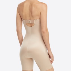 Spanx Suit You Fancy Strapless MT Bodysuit - Champaign Beige