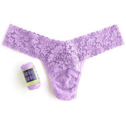 Hanky Panky Signature Lace Low Rise Thong - Lavender Sachet